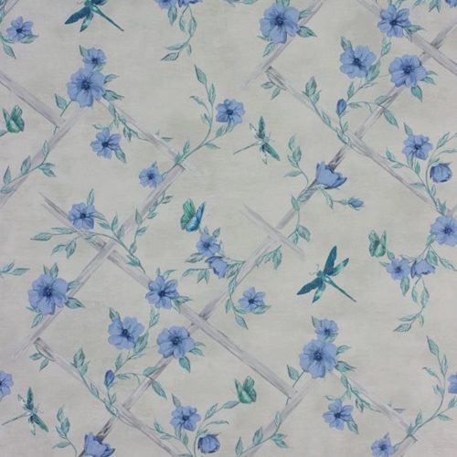 Rosanna Trellis Stone-Duck Egg-Persian B